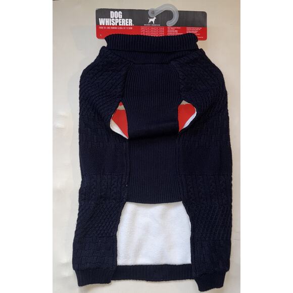 NWT Cesar Millan Argyle Chevron Blue Dog Sweater - XXL - Picture 5 of 6